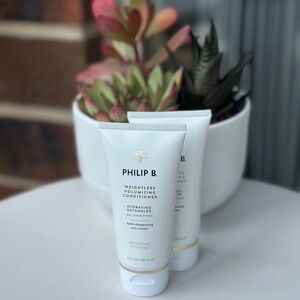 NEW 2xPhilip B Weightless Volumizing Conditioner 60ML